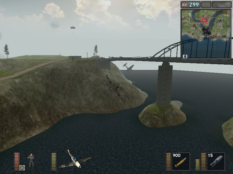 Bridge fly-under