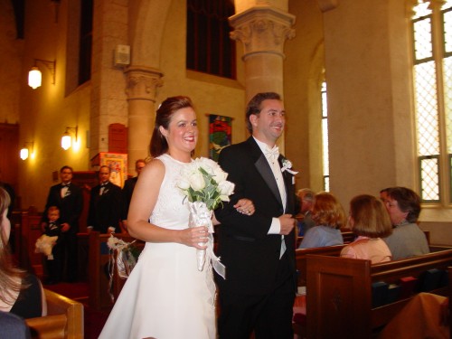 Presenting Mr. and Mrs. Marc Parrish